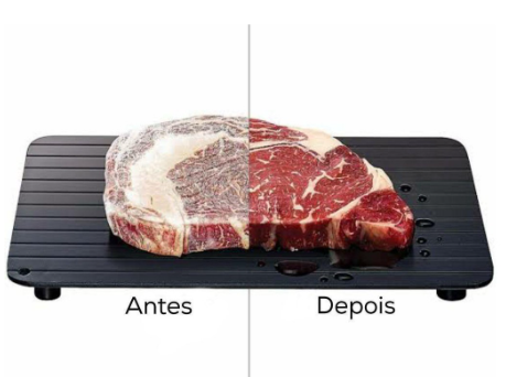 Tábua descongelar carnes